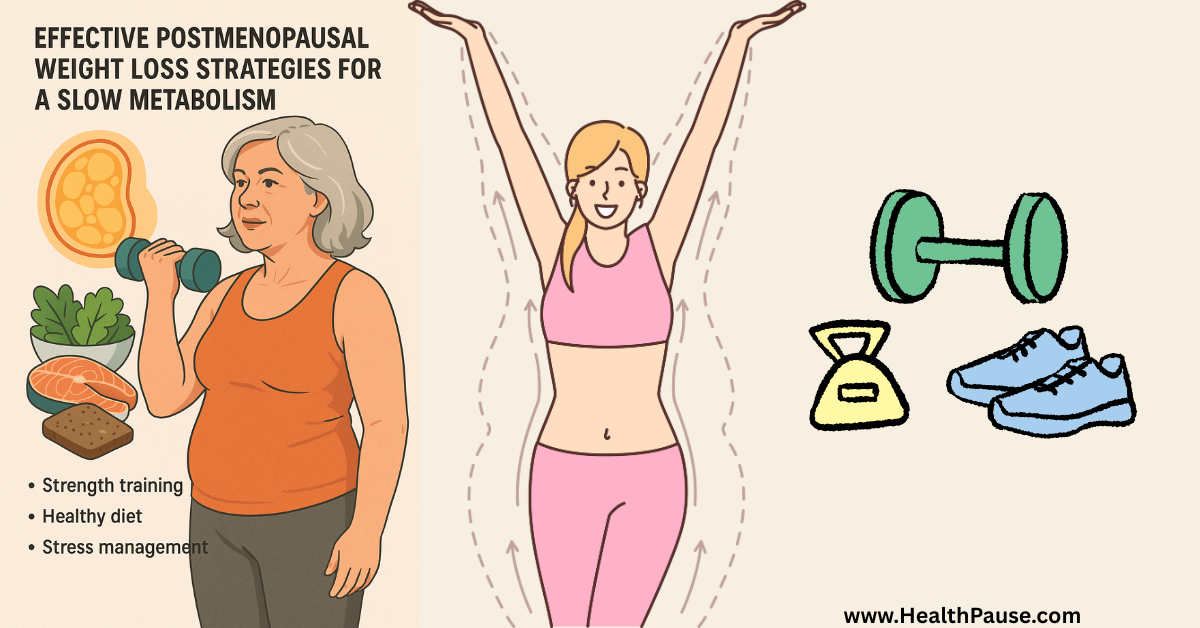 Effective Postmenopausal Weight Loss Strategies for a Slow Metabolism