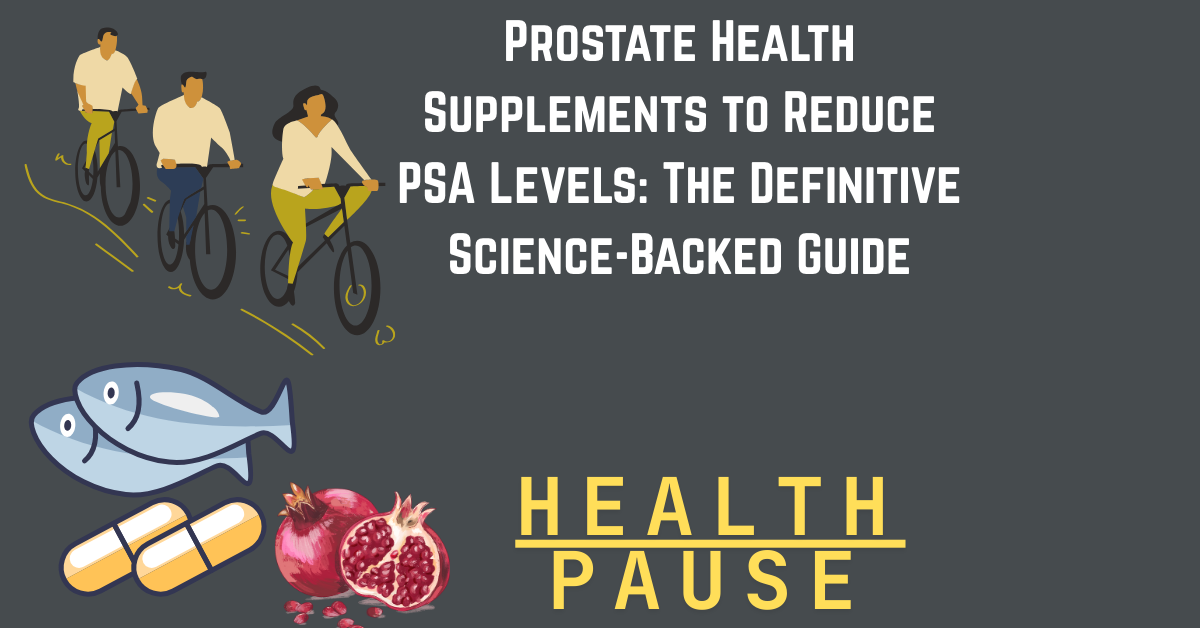 Prostate Health Supplements to Reduce PSA Levels
