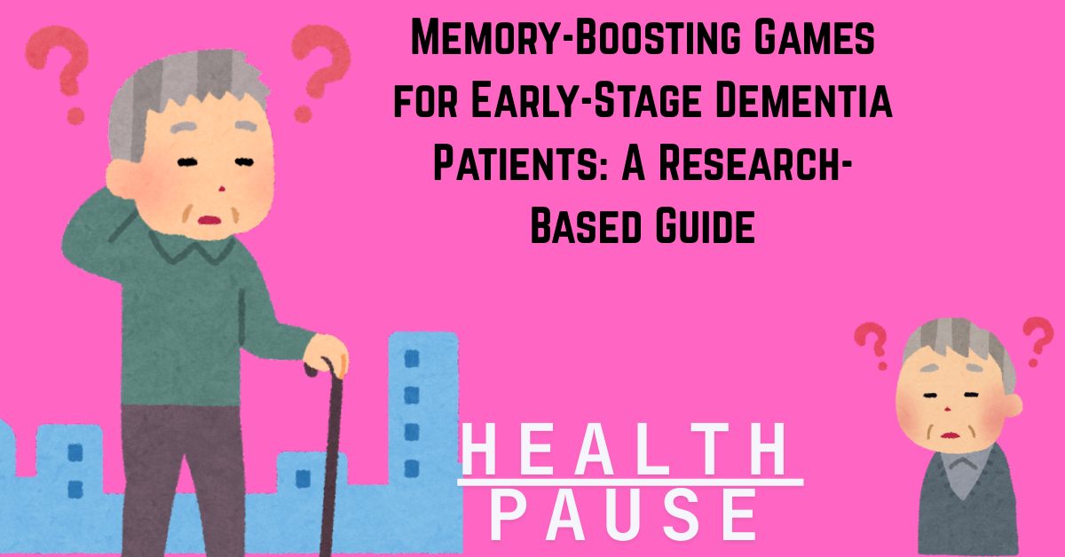 Memory-Boosting Games for Early-Stage Dementia Patients