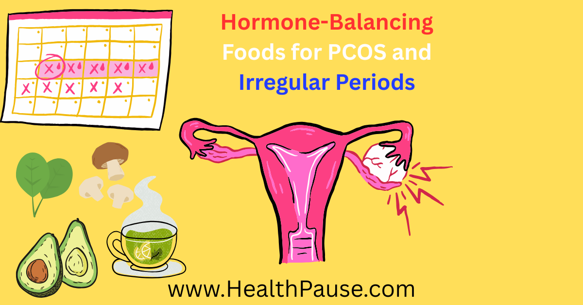 Hormone-Balancing Foods for PCOS and Irregular Periods